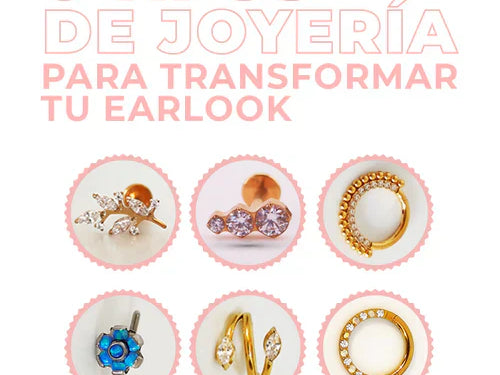 6 tipos de joyas para piercing en la oreja que transforman tu estilo