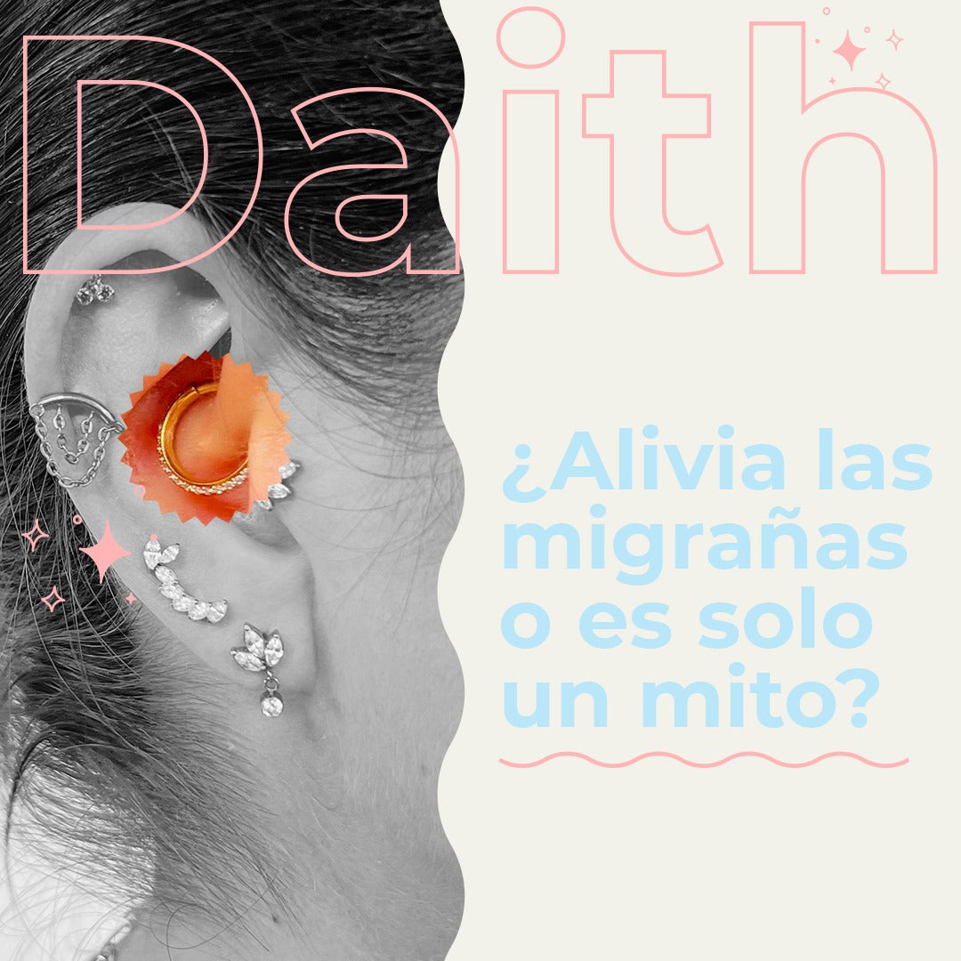 Piercing Daith: ¿ayuda con las migrañas o es un mito? Guía completa