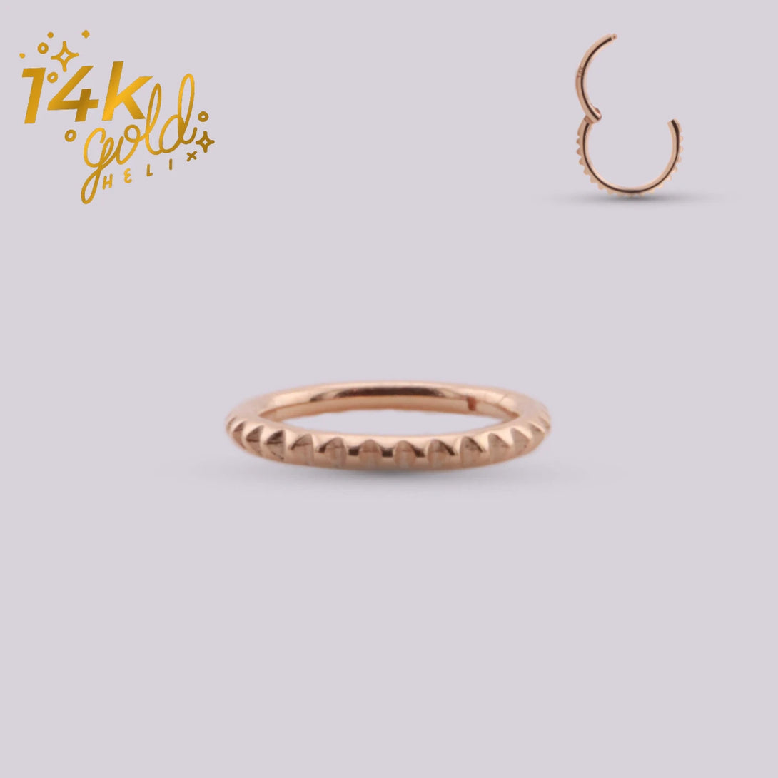 Pendiente para Nostril en Oro 14K