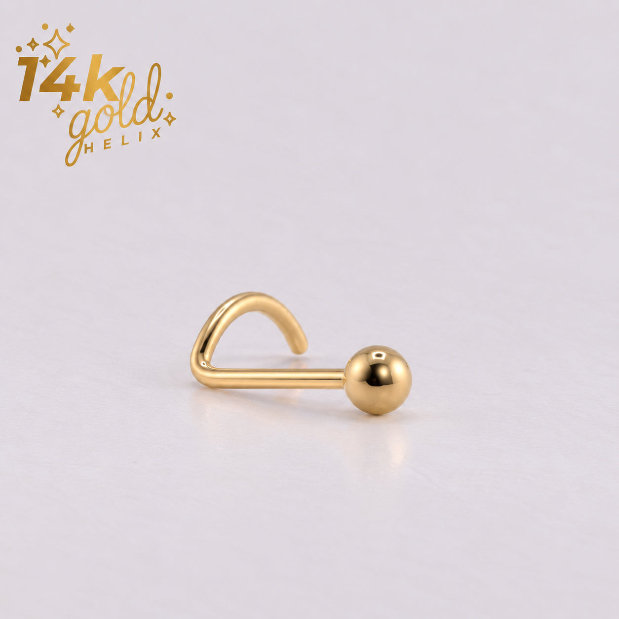 Nostril Spiral Oro 14K