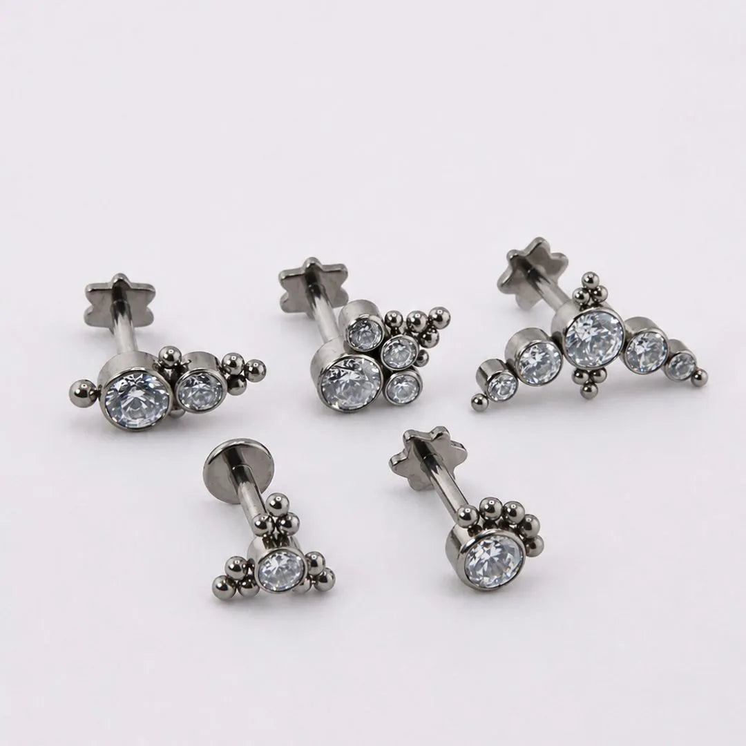 Set de 5 Joyas Titanio Strong