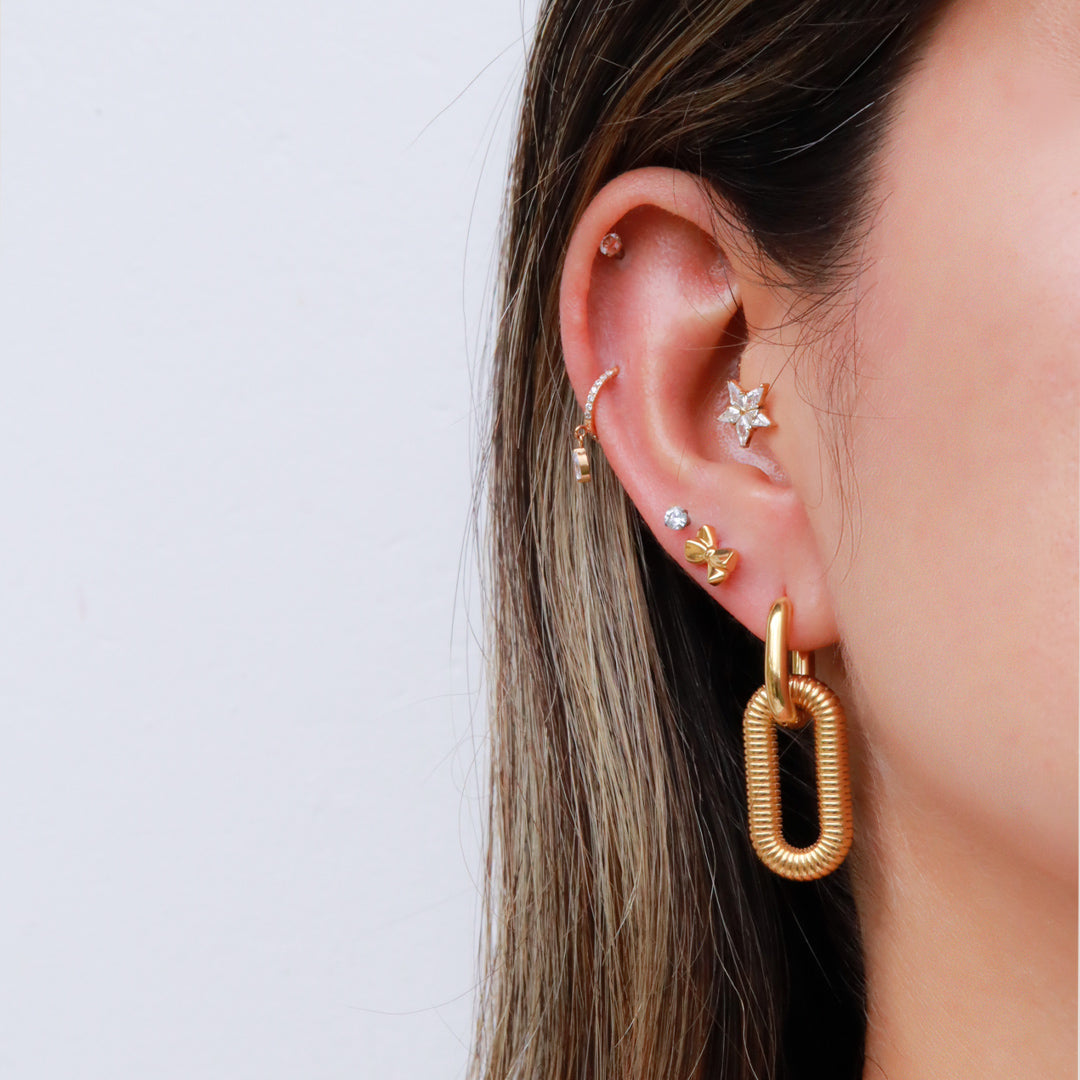 Piercing Lazo en Titanio Grado Implante