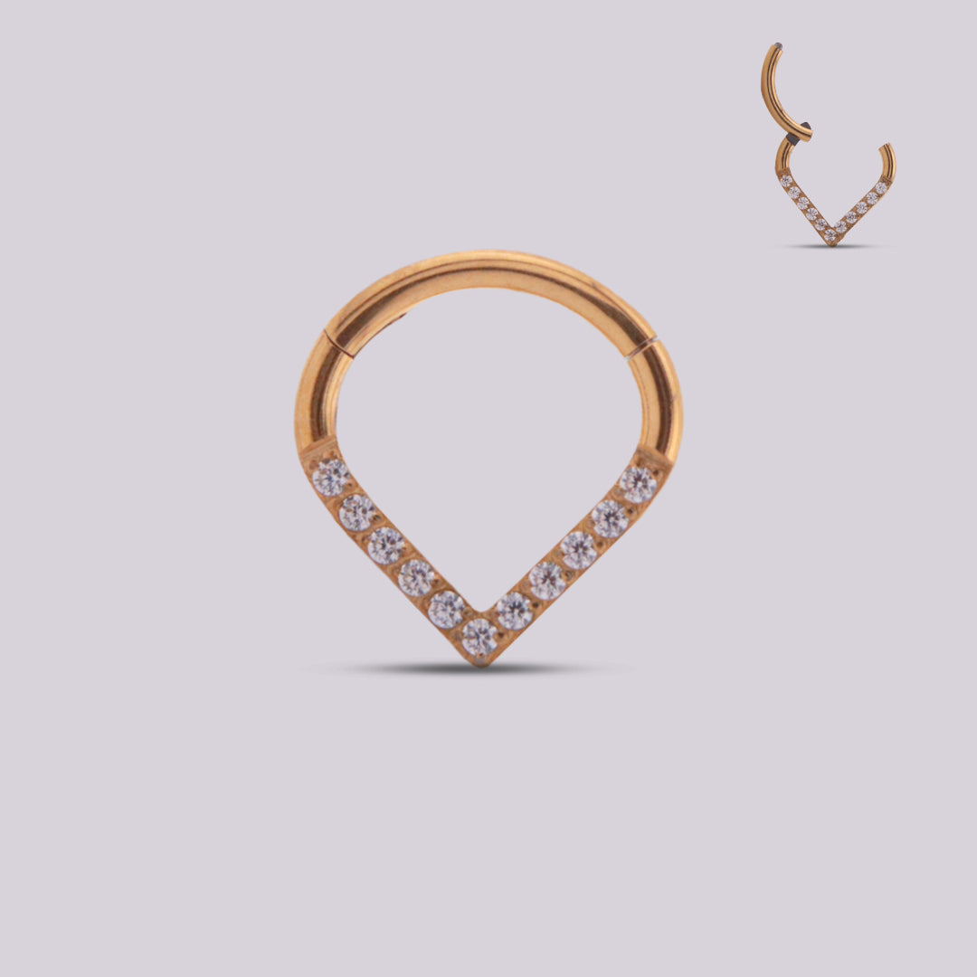 Aro Clicker CORY en Titanio