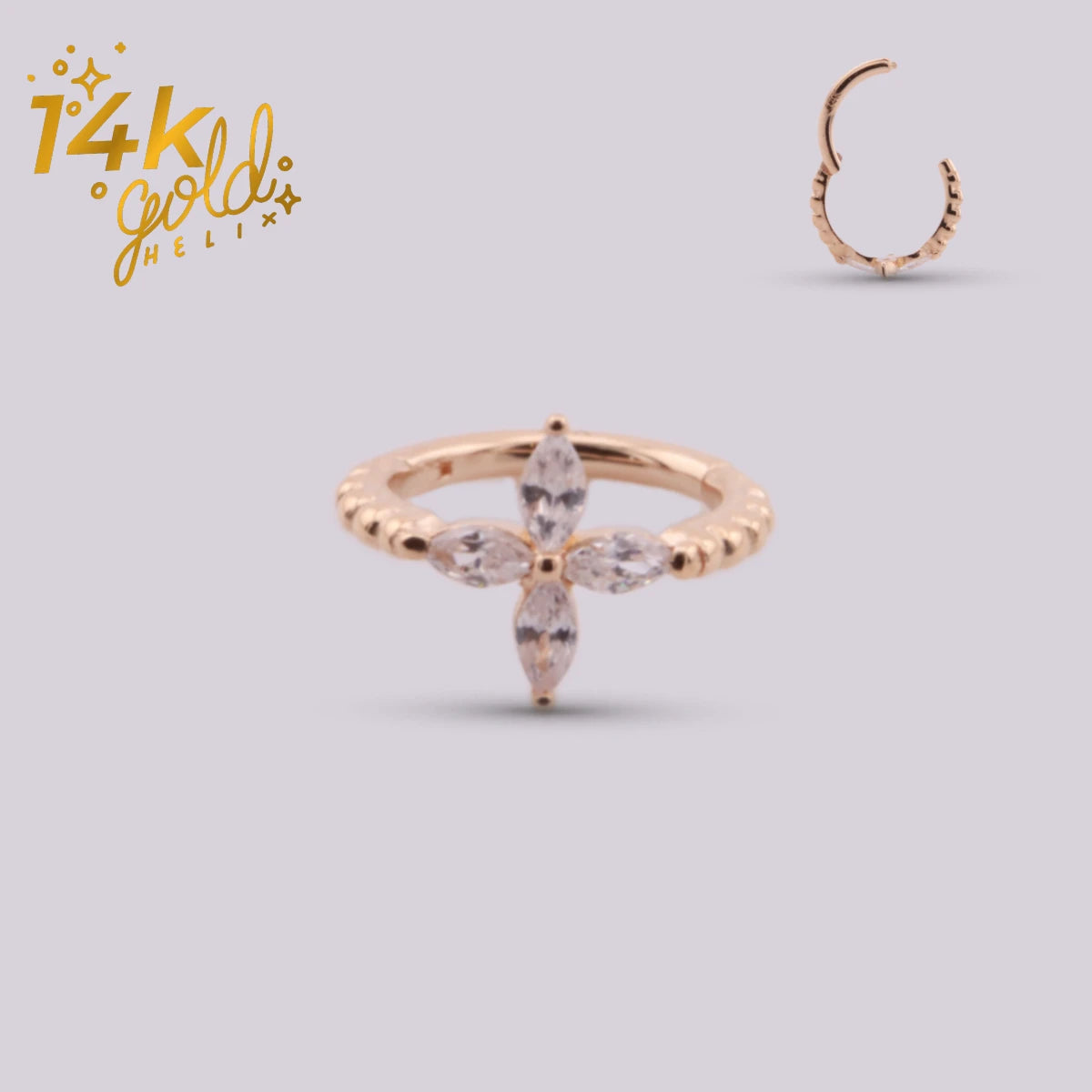 Piercing en Oro 14K