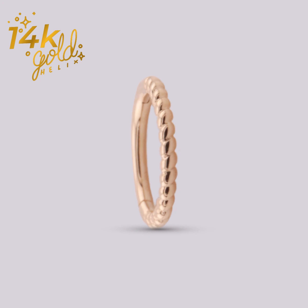 Gold earrings for Ear