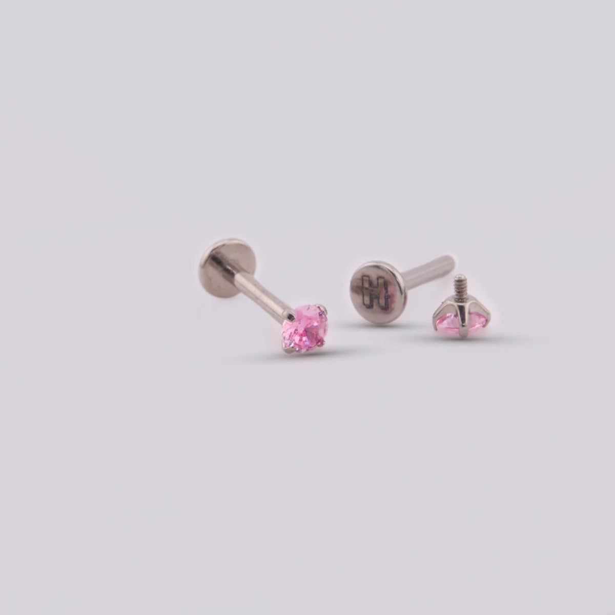 Labret Sparkly Colors en Titanio – Multicolor