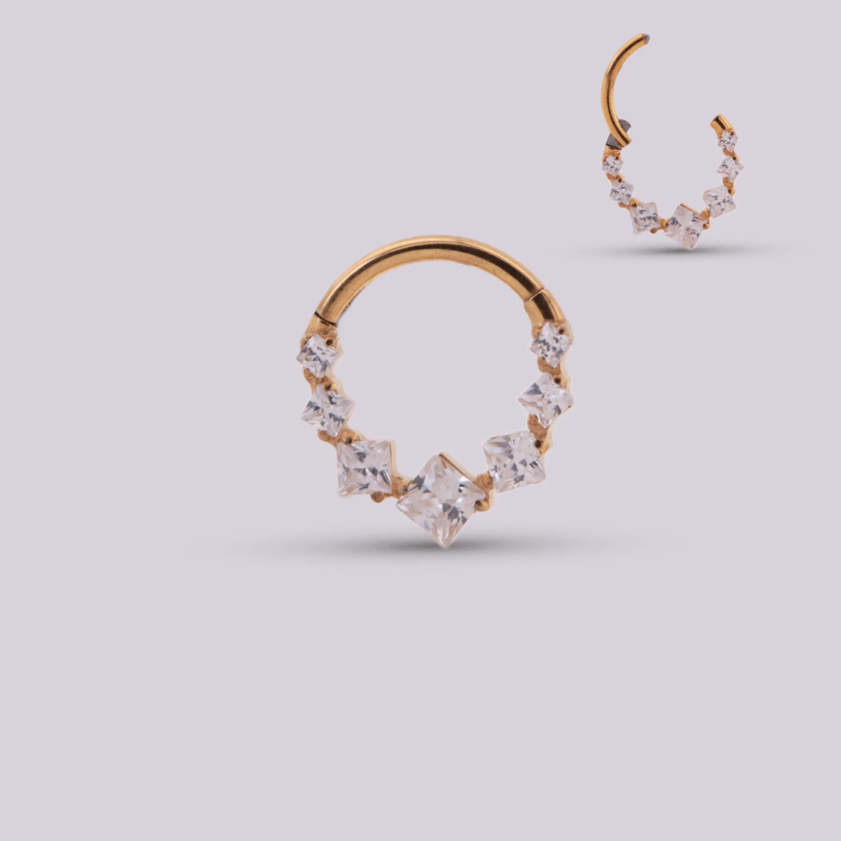 Aro Clicker Persei en Titanio