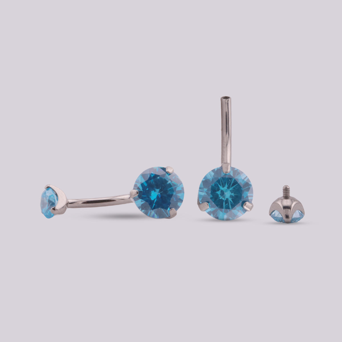 Karla Navel Piercing in Titanium