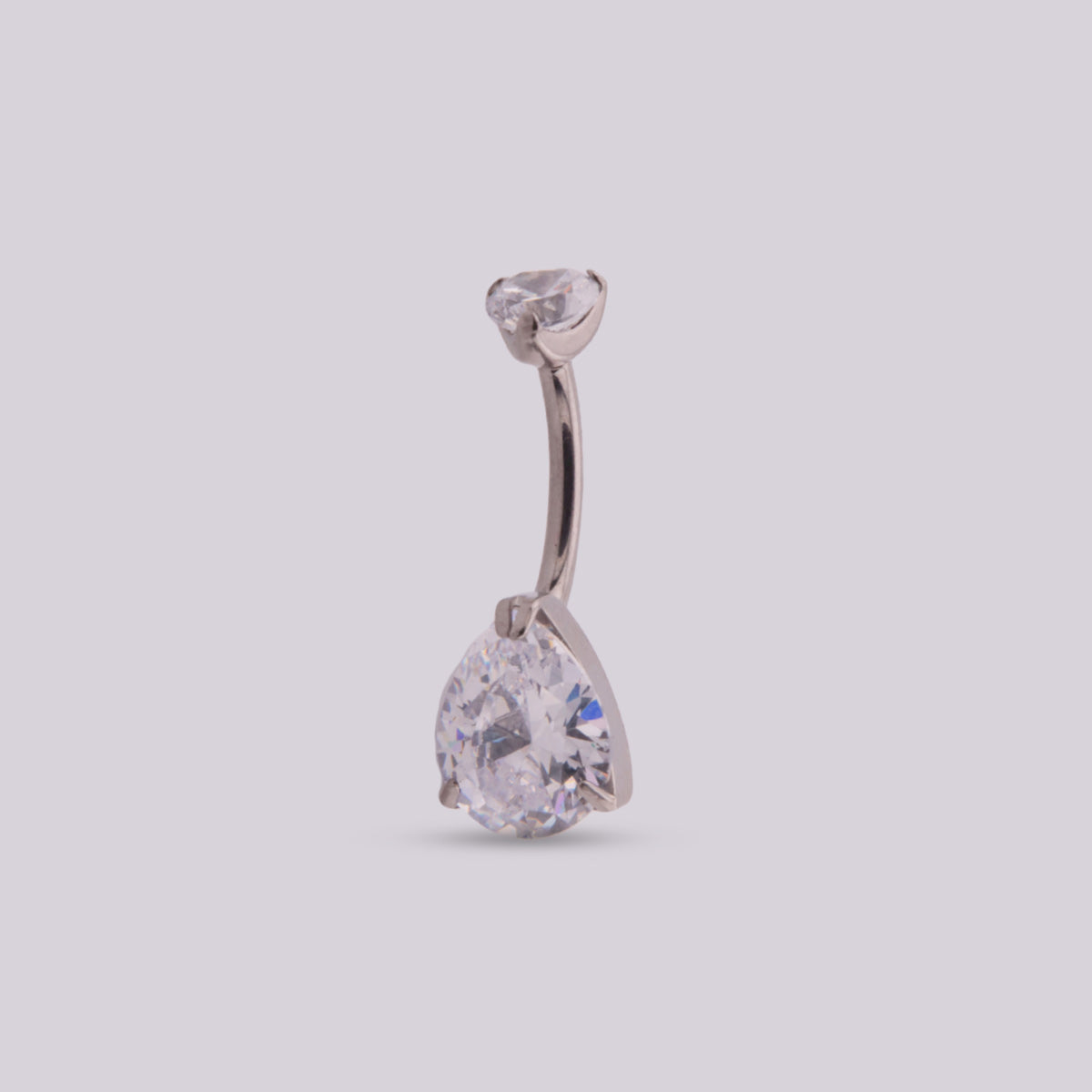 Alba Navel Piercing in Titanium