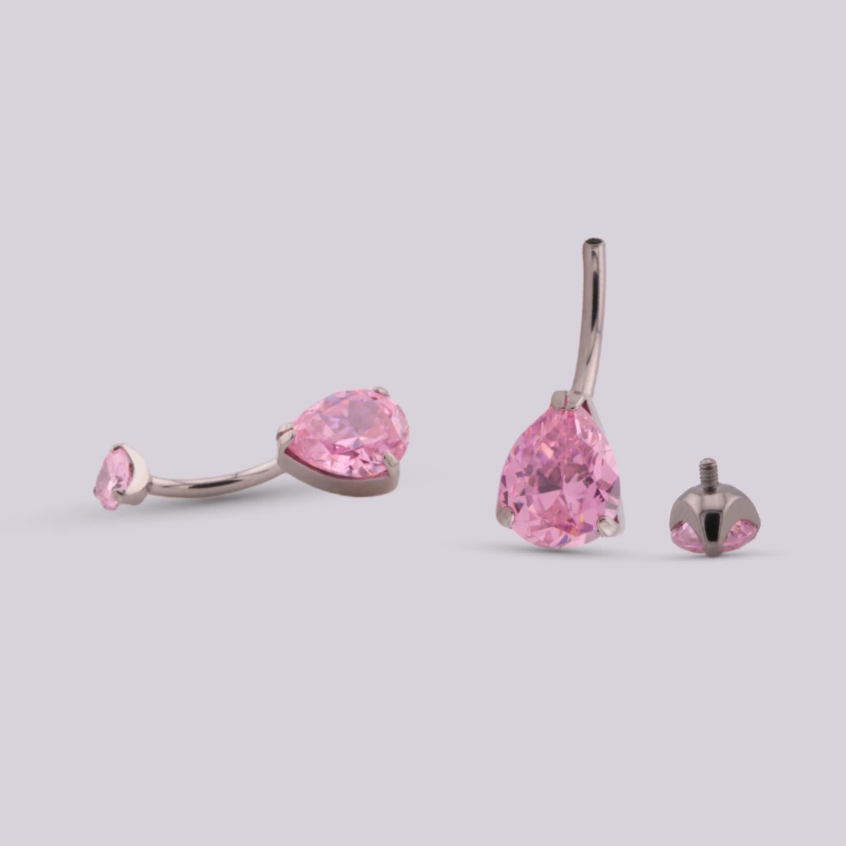 Piercing Ombligo Alba en Titanio