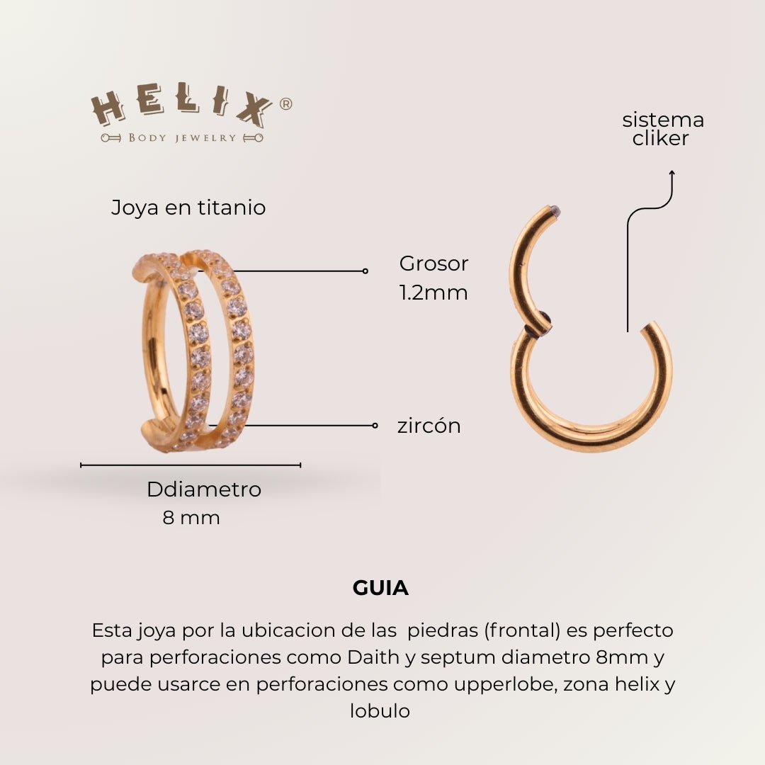 Aro Fresia en Titanio