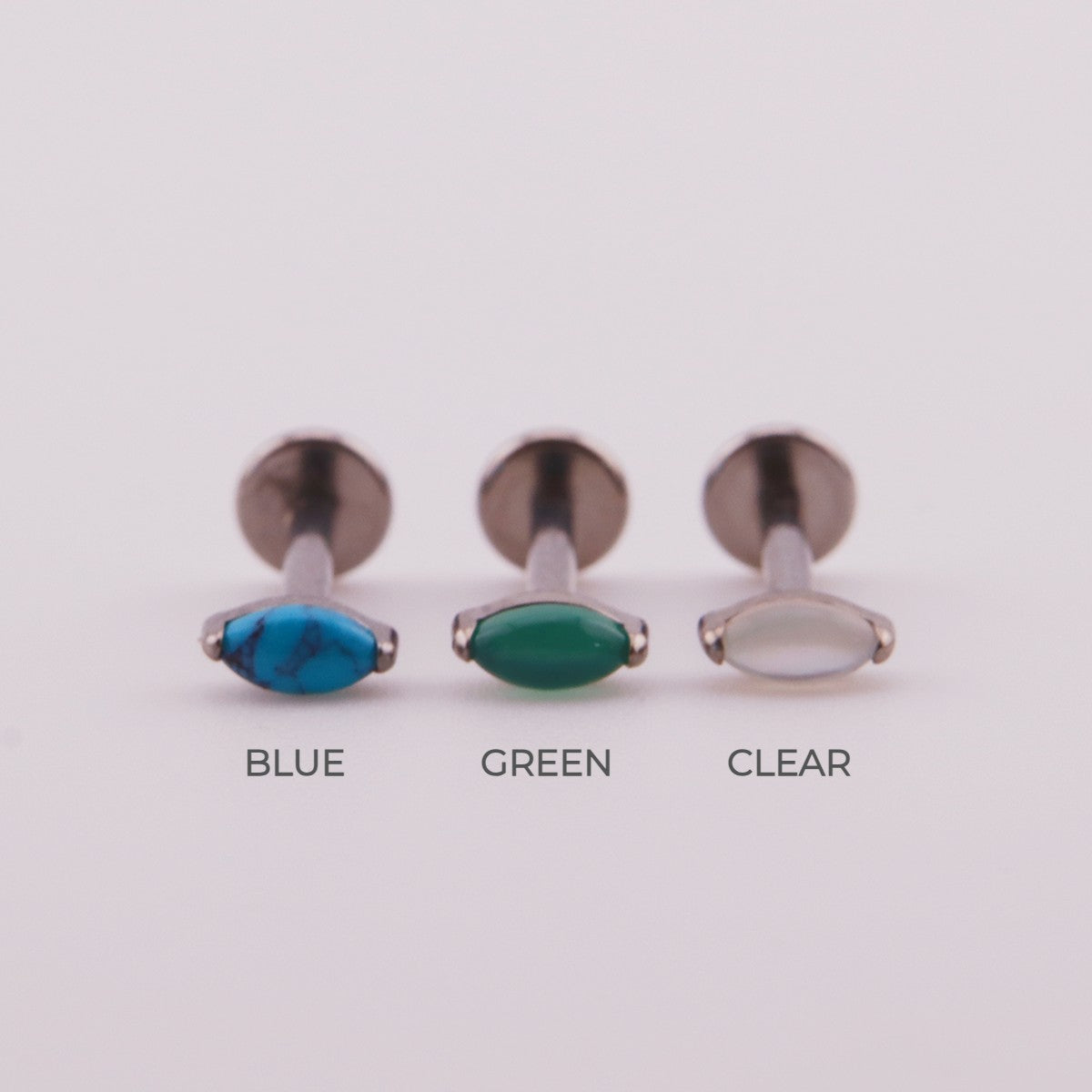 Labret NOA en Titanio