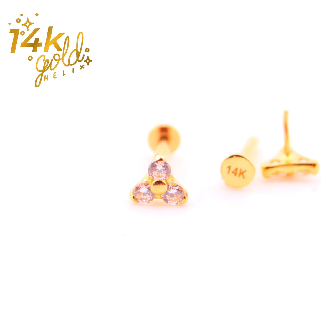 piercing helix oro