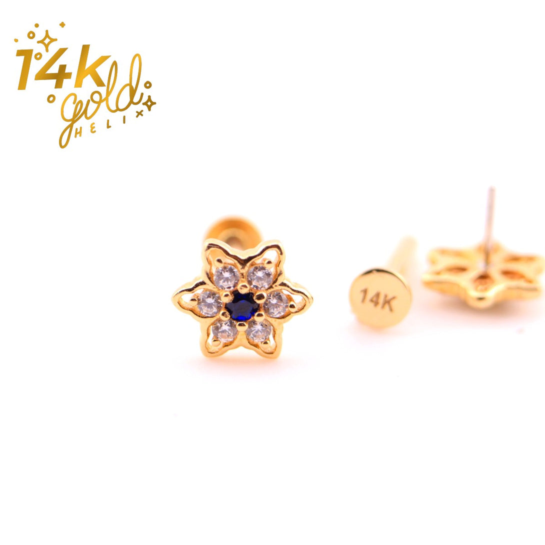 piercing en oro, material de alta calidad